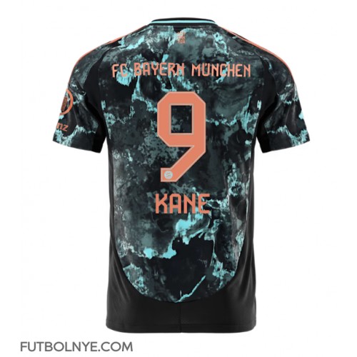 Camiseta Bayern Munich Harry Kane #9 Visitante Equipación 2024-25 manga corta